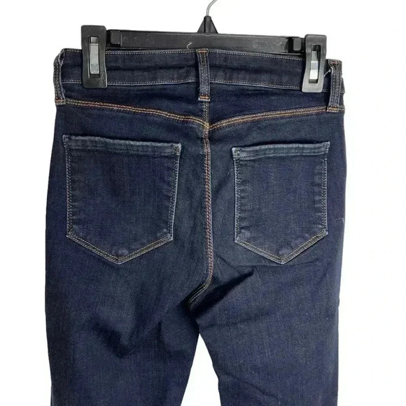 L’AGENCE Margot High Rise Skinny Jeans Midnight Navy Size 23 - Picture 8 of 10